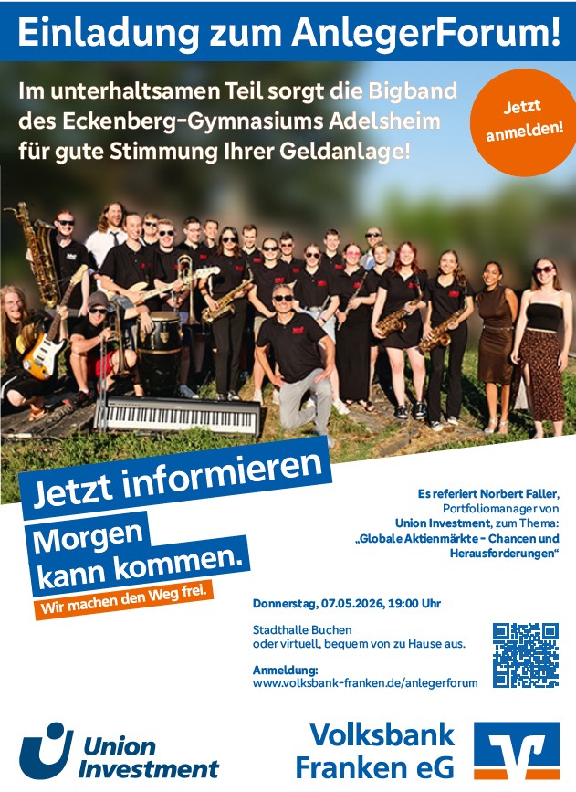 BigBand Konzert Buchen